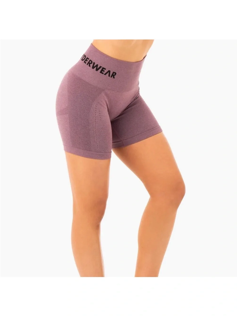 RYDERWEAR SEAMLESS STAPLES SHORTS PURPLE MARL Large
